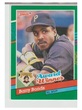 Barry Bonds 1991 Donruss Pittsburgh Pirates #762